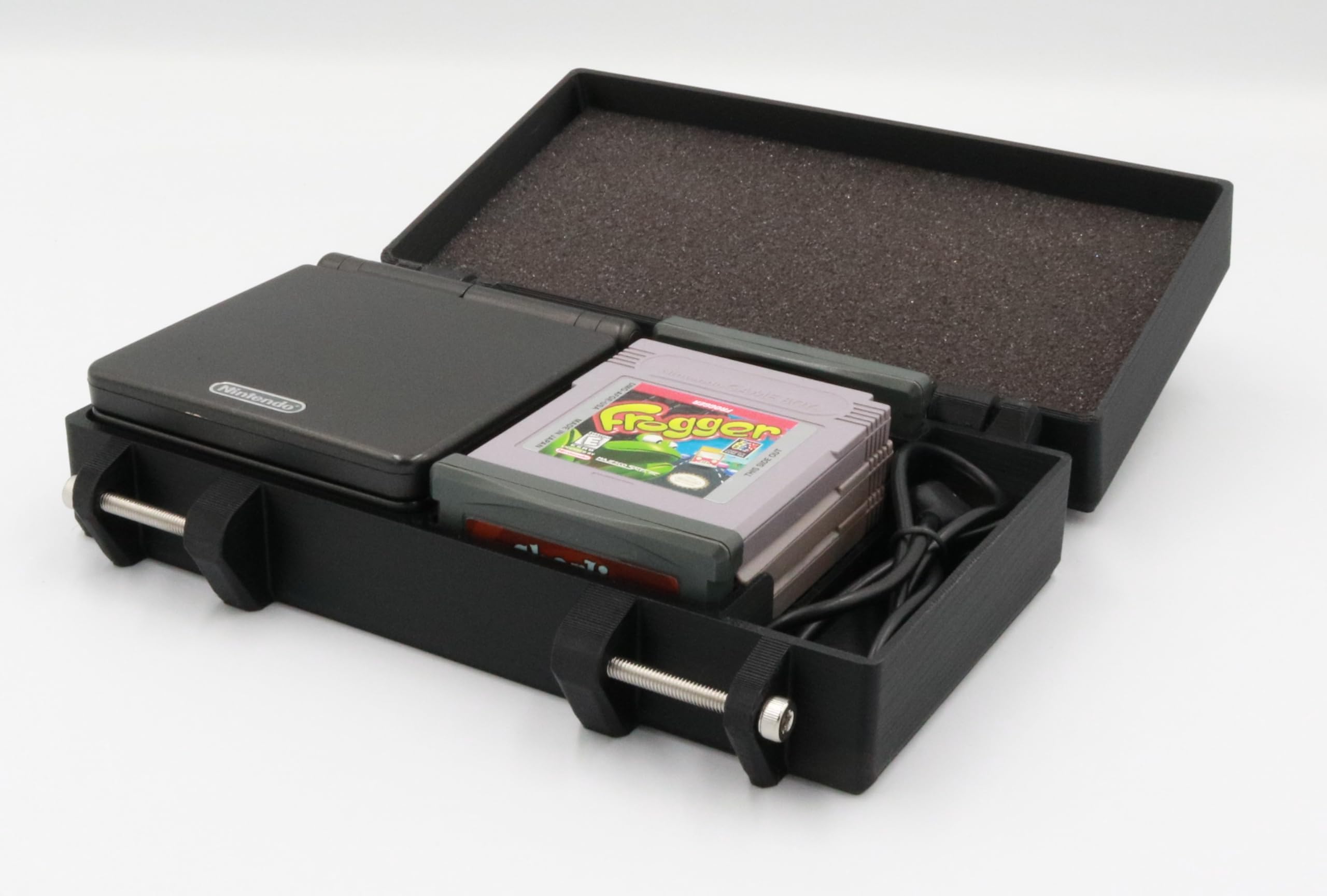 Game Boy Advance SP Compatible Protective Carrying Case - Holds GBA, GBC, GB Games