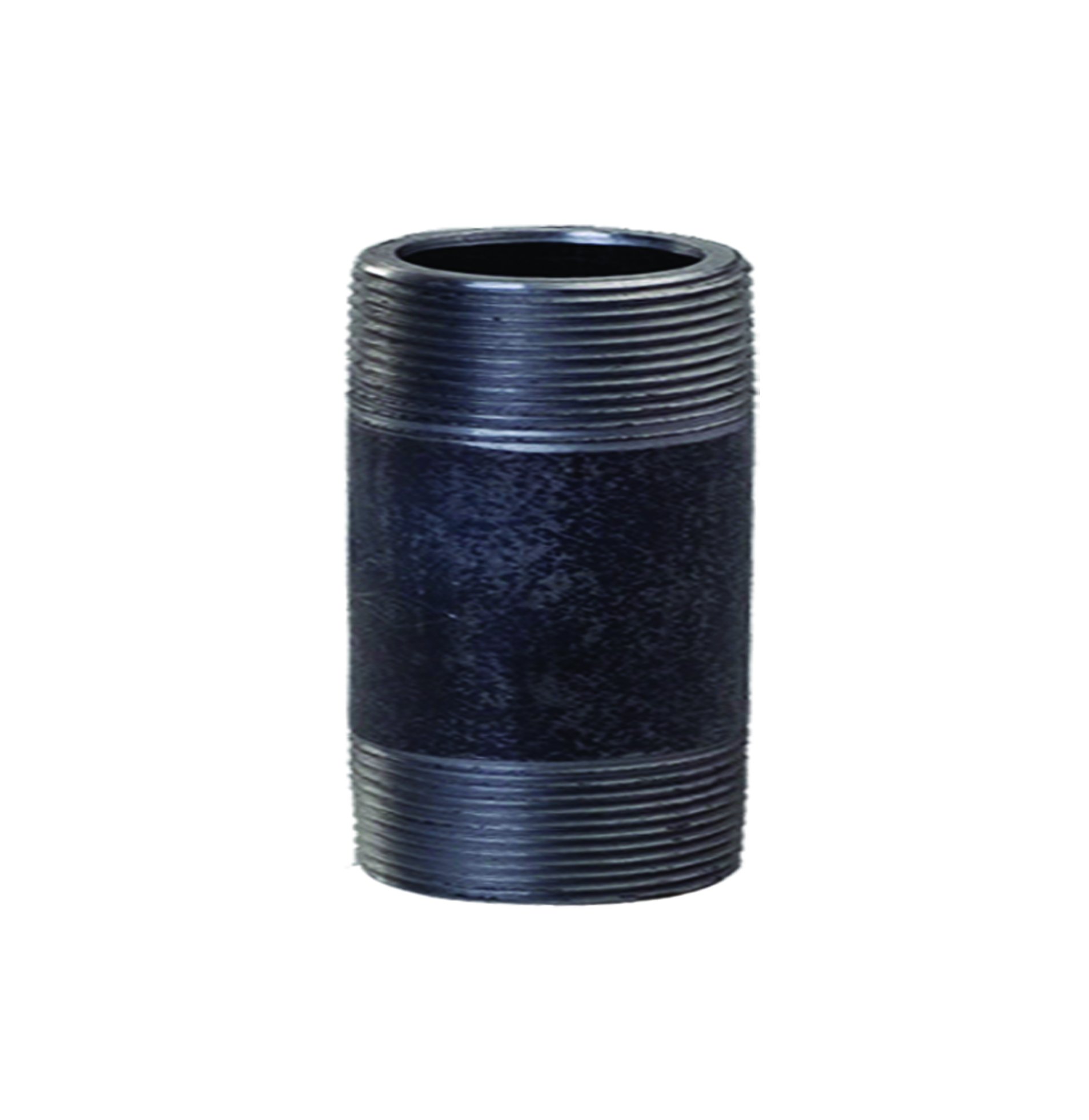 Tubo de acero negro de pezon Everflow NPBL3540 de 4 pulgadas de largo y diametro de 3-1/2