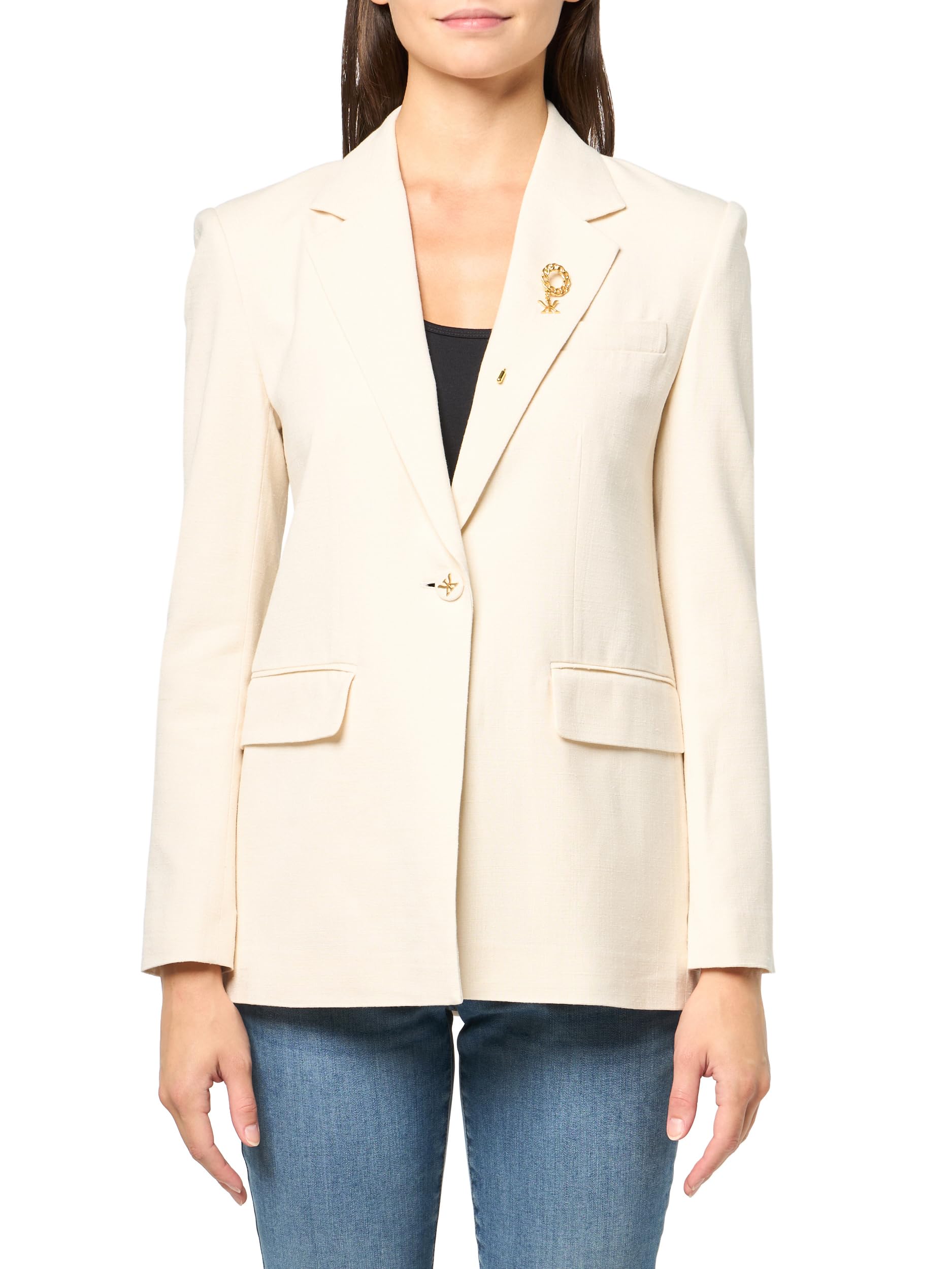 Kobi Halperin Women's Standard Lyles Jacket, Ecru