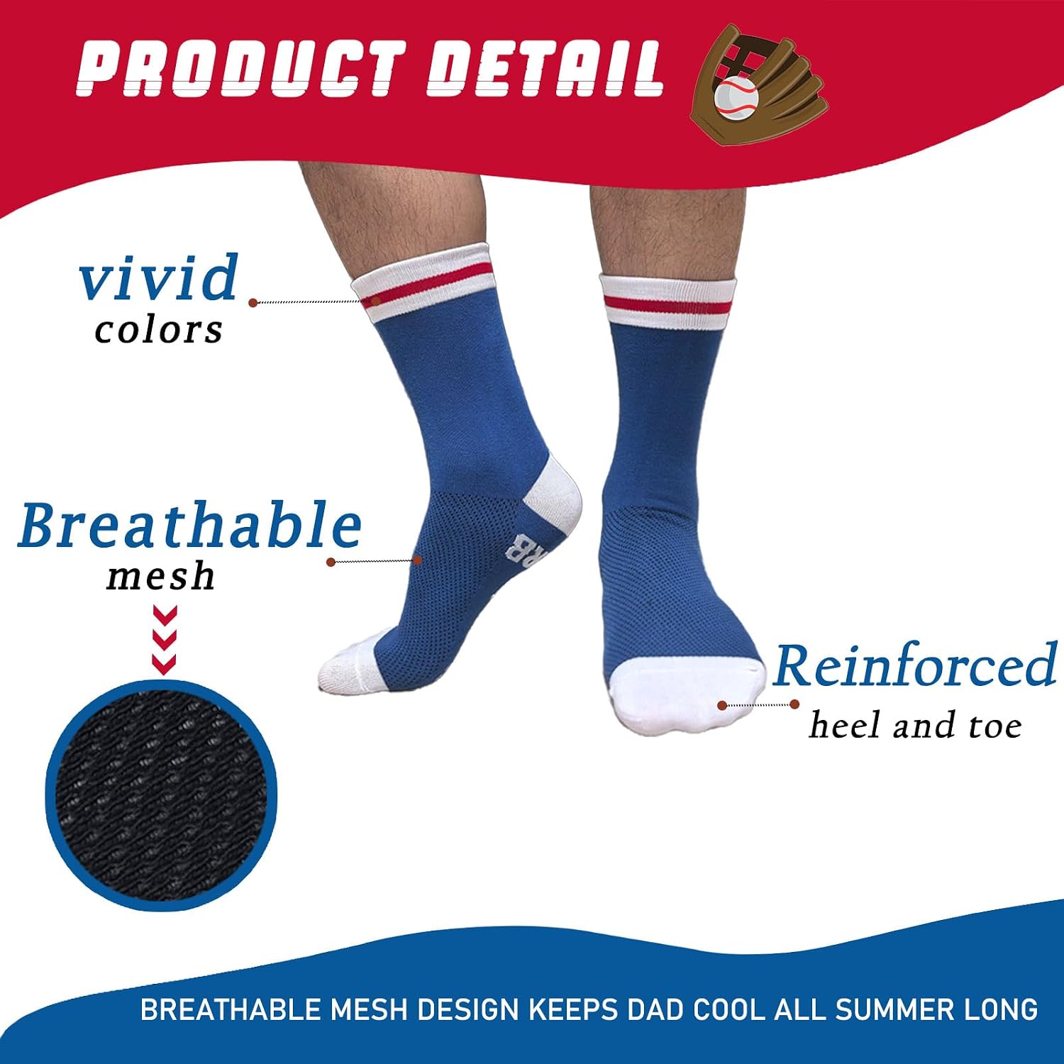 Gifts for Baseball Lover Crew Socks - Please Do Not Disturb, I’m Watching The D- Sports Birthday Gifts Father Day Gift for Dad Grandpa Husband and Boyfriend Men Papa