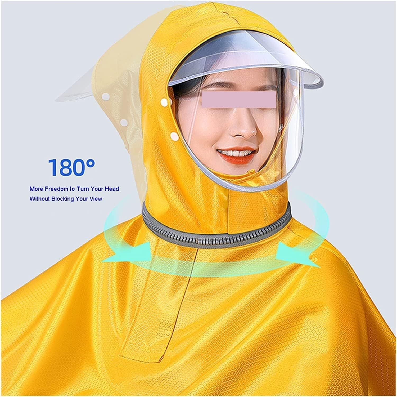 Poncho, Mantella da ciclismo Cappotto antipioggia impermeabile Mantellina Poncho da pioggia ciclismo, Poncho antipioggia con cappuccio, Impermeabile da ciclismo impermeabile, Copertura antipioggia pe