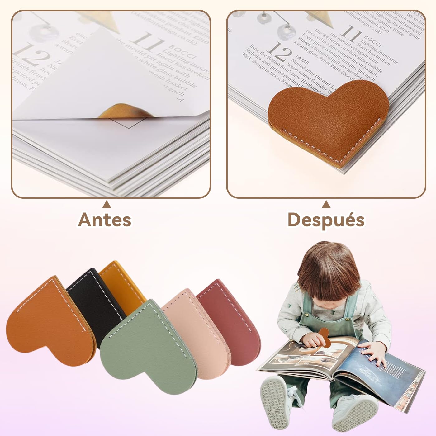Marcapáginas De Cuero Personalizados | Regalos Abuelos
