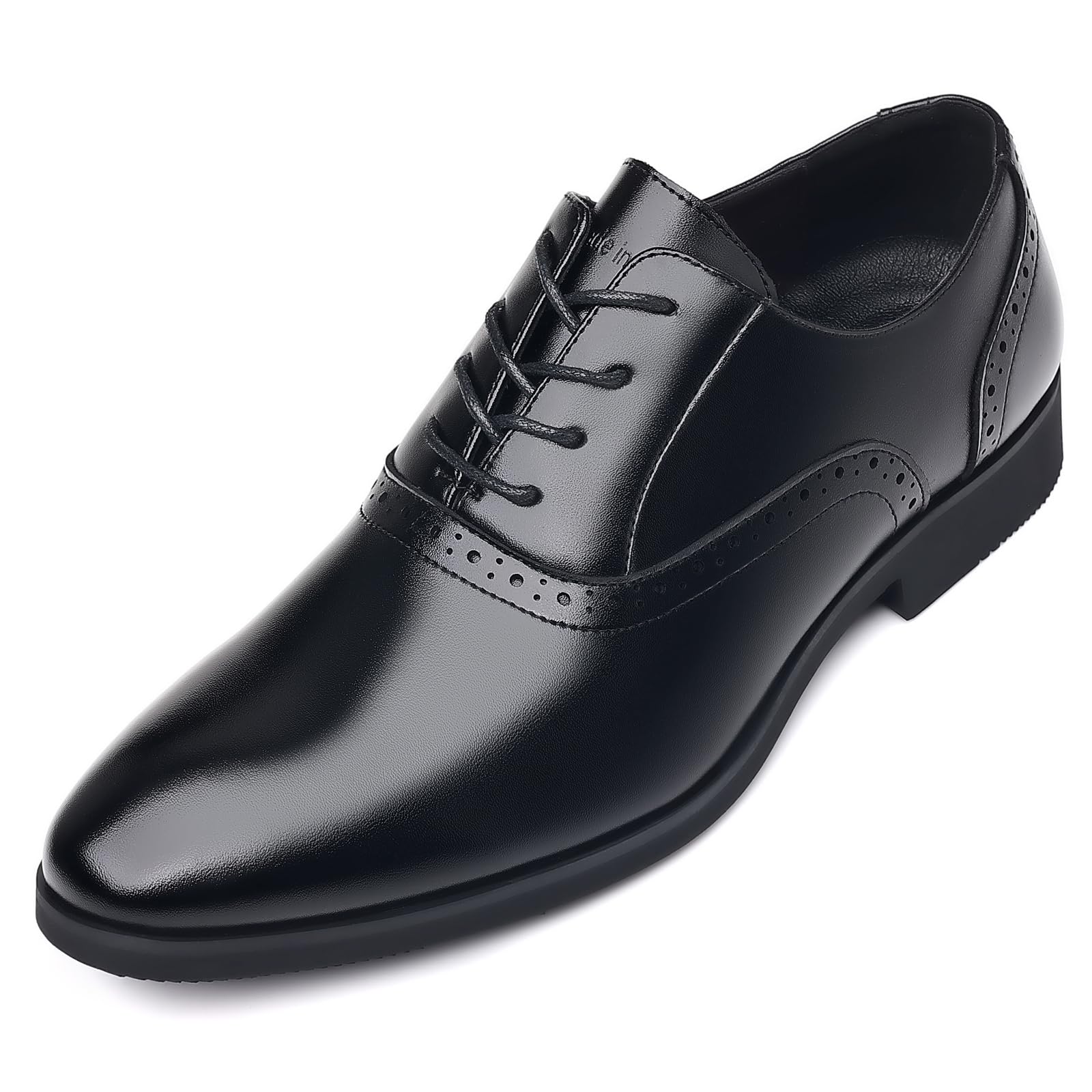 DADAWEN Homme Chaussures de Ville à Lacets Oxfords et Derbies Mariage Brogues Chaussures