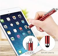 Vista 4 de StylusHome - Paquete de 10 lápices capacitivos de alta precisión para iPad, iPhone, tabletas, Samsung Galaxy y todos los dispositivos de pantalla