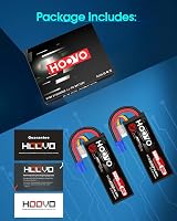 HOOVO LiPo akkumulátor 3S 11,1V 6000mAh 80C kemény tokkal EC5 csatlakozó RC 1 8 és 1 10 autókhoz teherautókhoz csónakokhoz 2 darabos készlet 7