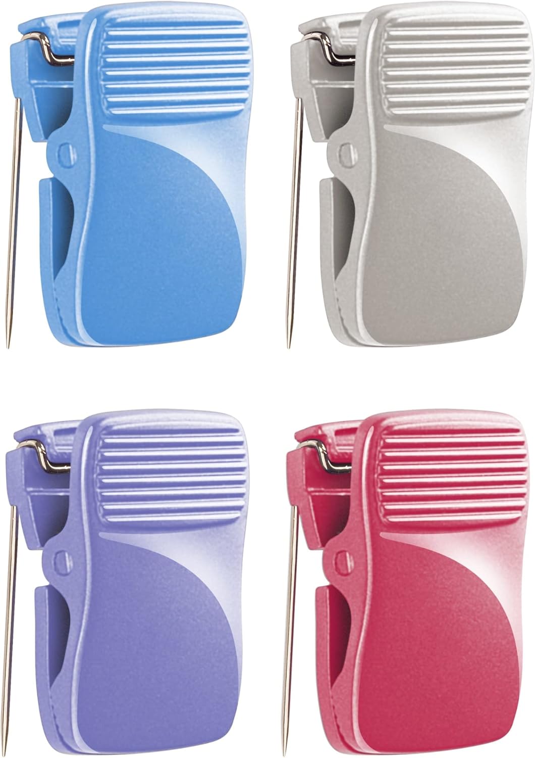 Officemate Cubicle Clips, Metallic, Box Of 24 Cubicle