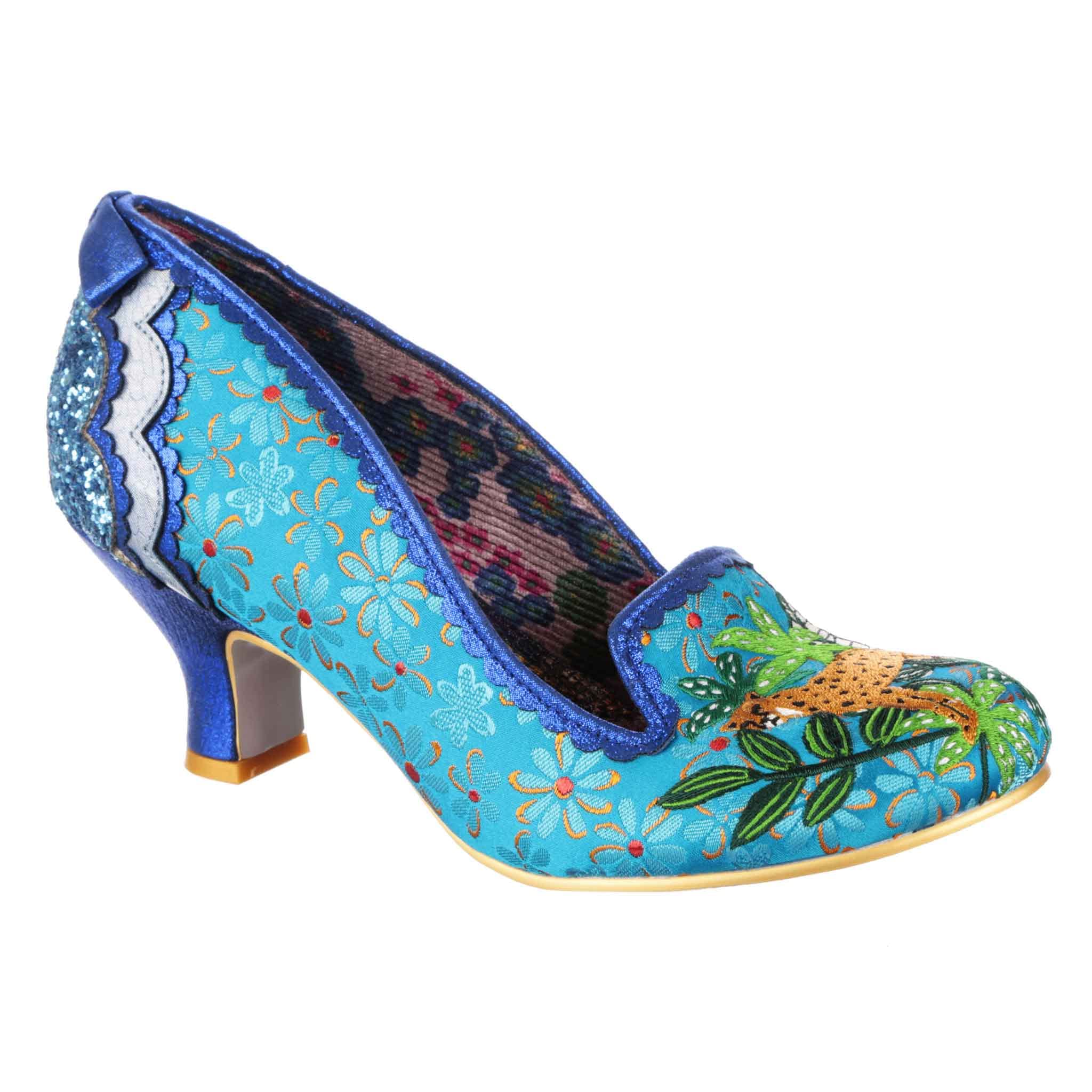 Irregular ChoiceCharming Cheetah womens Pump