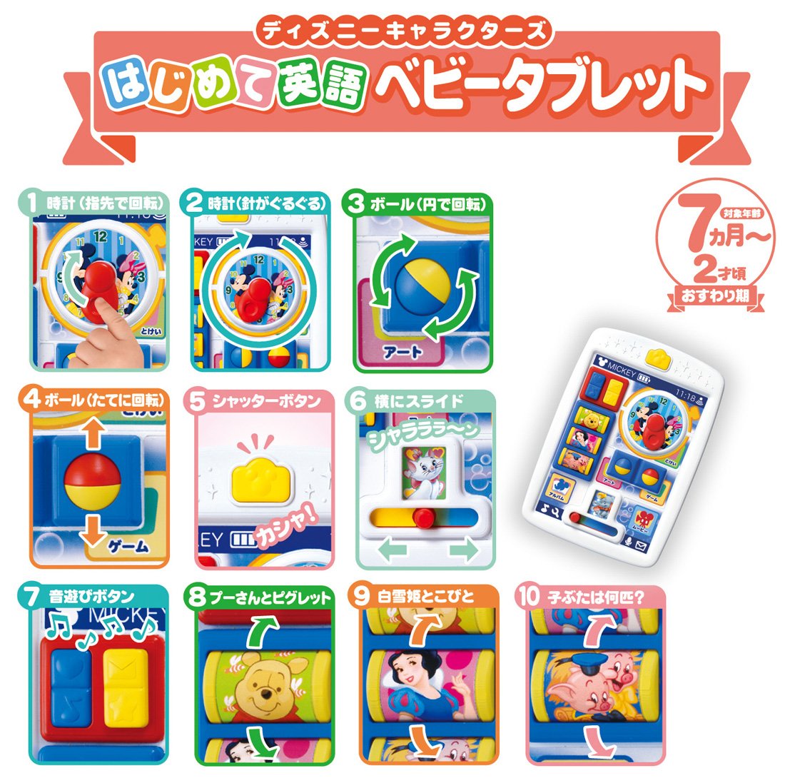 Amazon.co.jp: ディズニー はじめて英語 ディズニーキャラクターズ 