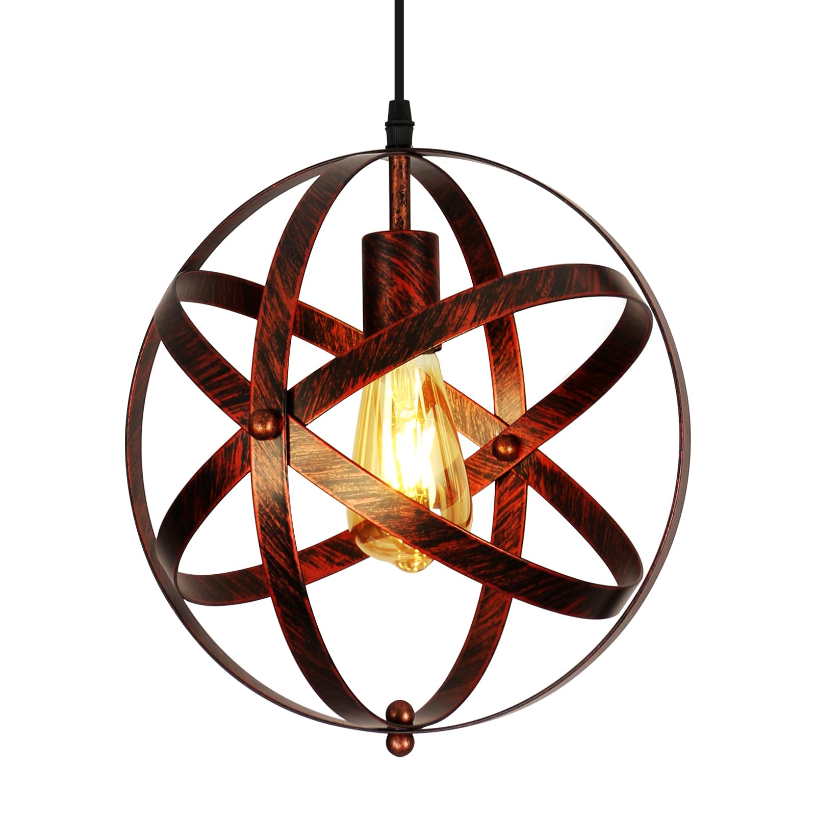 Comely Plafondlamp, vintage, industriële plafondlamp E27 in