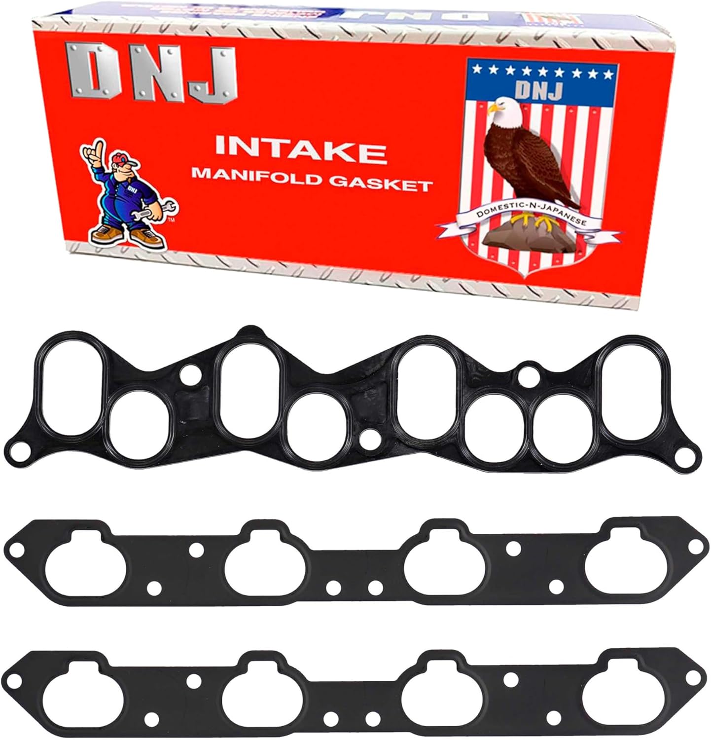 DNJ IG651 Intake Manifold Gasket Set for 1997-2001 INFINITI Q45 4.1L V8 32V DOHC 4130cc