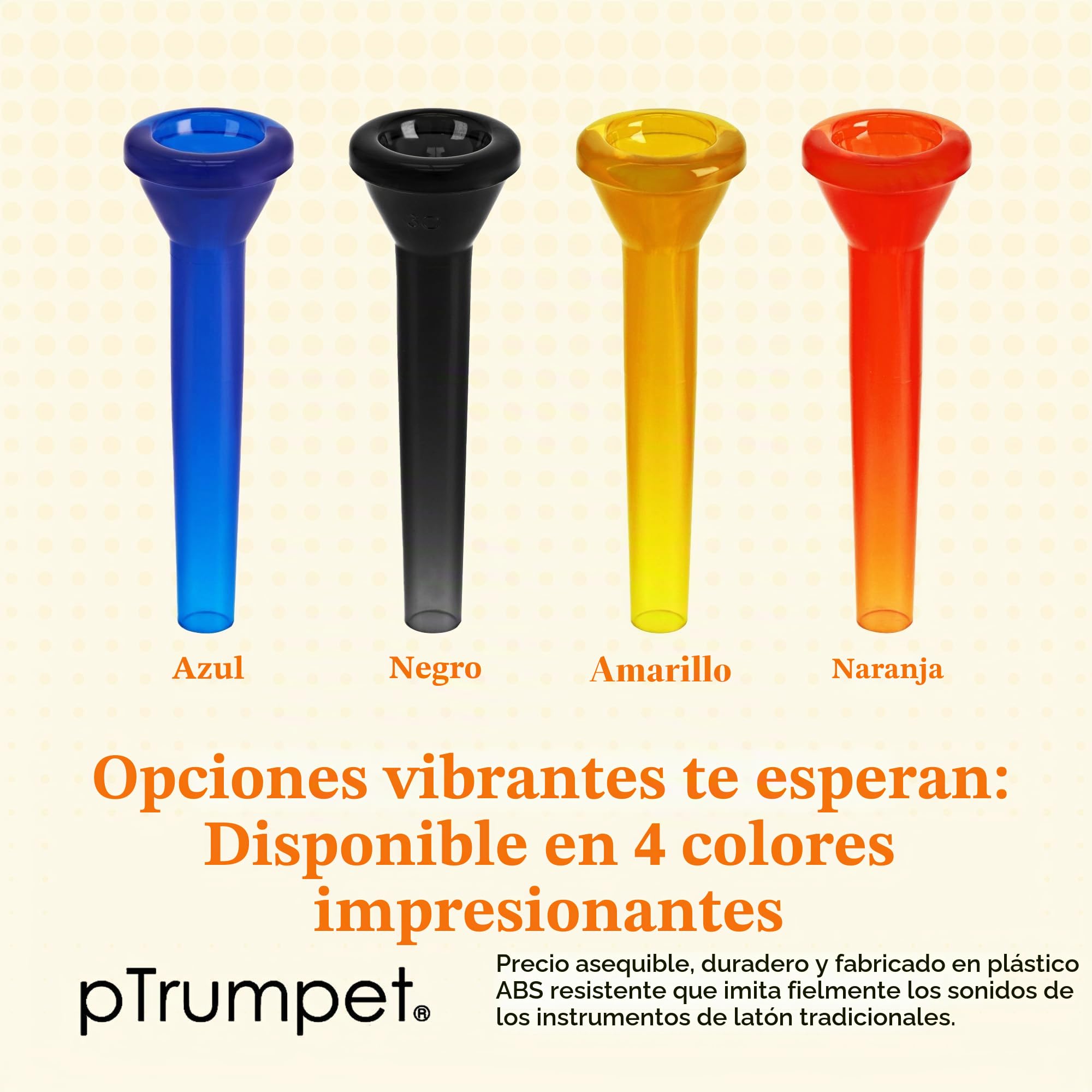 pTrumpet PTRUMPC15CBLK Boquilla Trompeta 1 1/2C