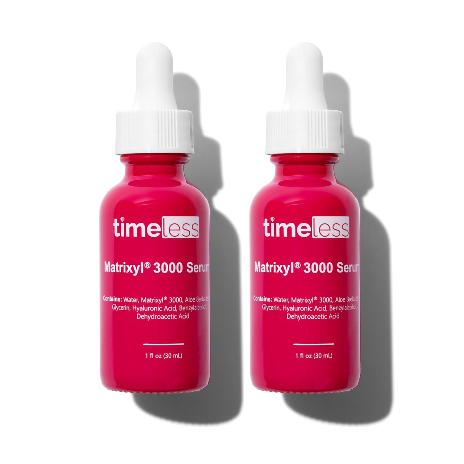 Timeless Skin Care Matrixyl 3000 Serum with Hyaluronic Acid, Fragrance-Free