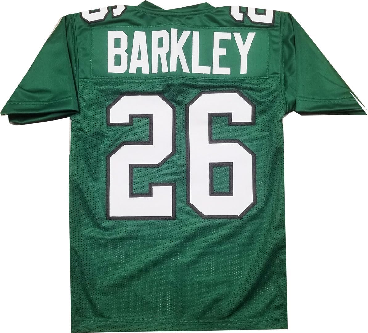 Generic Custom Stitched Saquon Barkley Youth Kelly Green