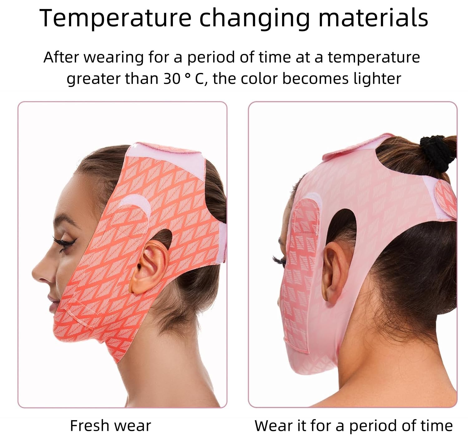 V Line Mask Beauty Face Sculpting Double chin reducer Chin Strap Eliminator Remover Prevent Sagging V Shaped Face Belt slimming Bandage Lifting Tightening for Sleeping Women Jaw Exerciser