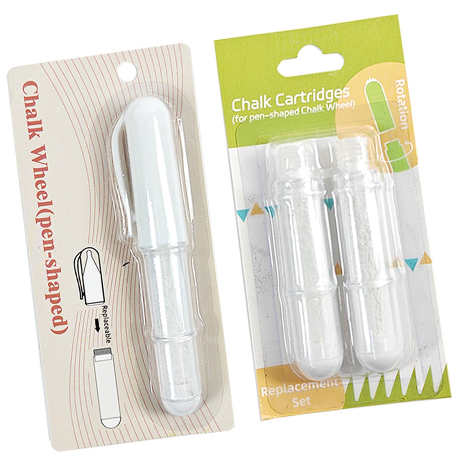 JSGHGDF Protective Chalk Applicator Ideal for Sewing Craft Featuring Tip Designs in Various Handcraft Sewing Chalk
