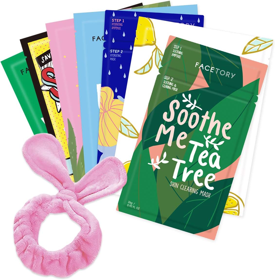 Best of Seven Collection + Bunny Spa Headband