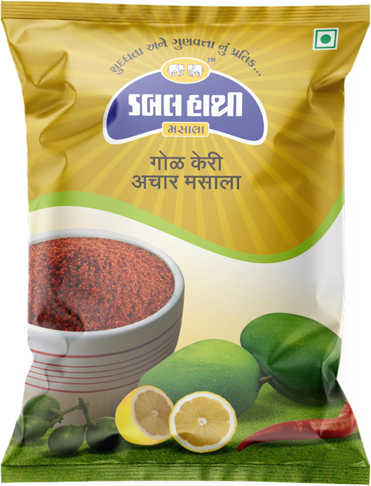 Gol Keri pickle Masala 500gm - Authentic Mango Pickle Mix Powder - Traditional Aam Ka Achar Ka Masala - Perfect for Homemade Aam Achar - Aromatic Pickle Spice Blend