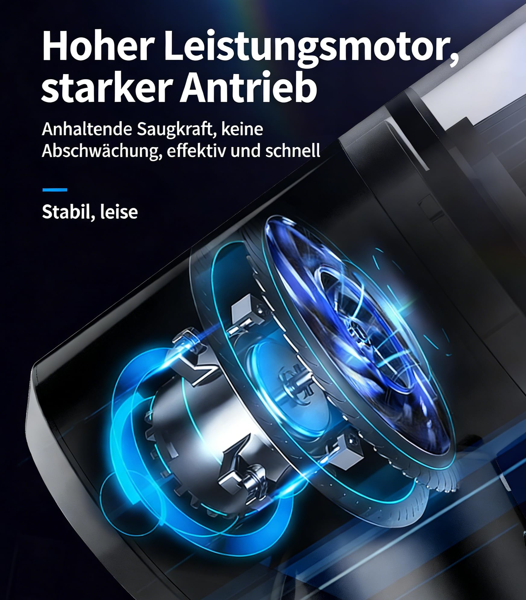 Dustaclean Mini Handstaubsauger Akku Kabellos Auto Tisch Tastatur Stark HEPA