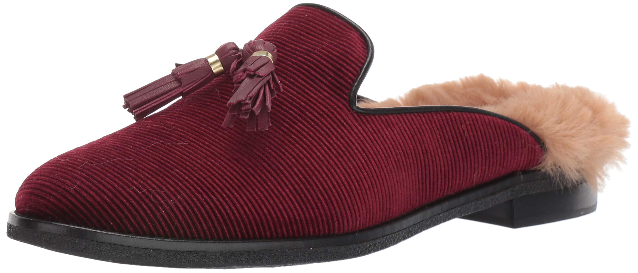 Women's Seaport Levy Tassel Fur Mule Loafer