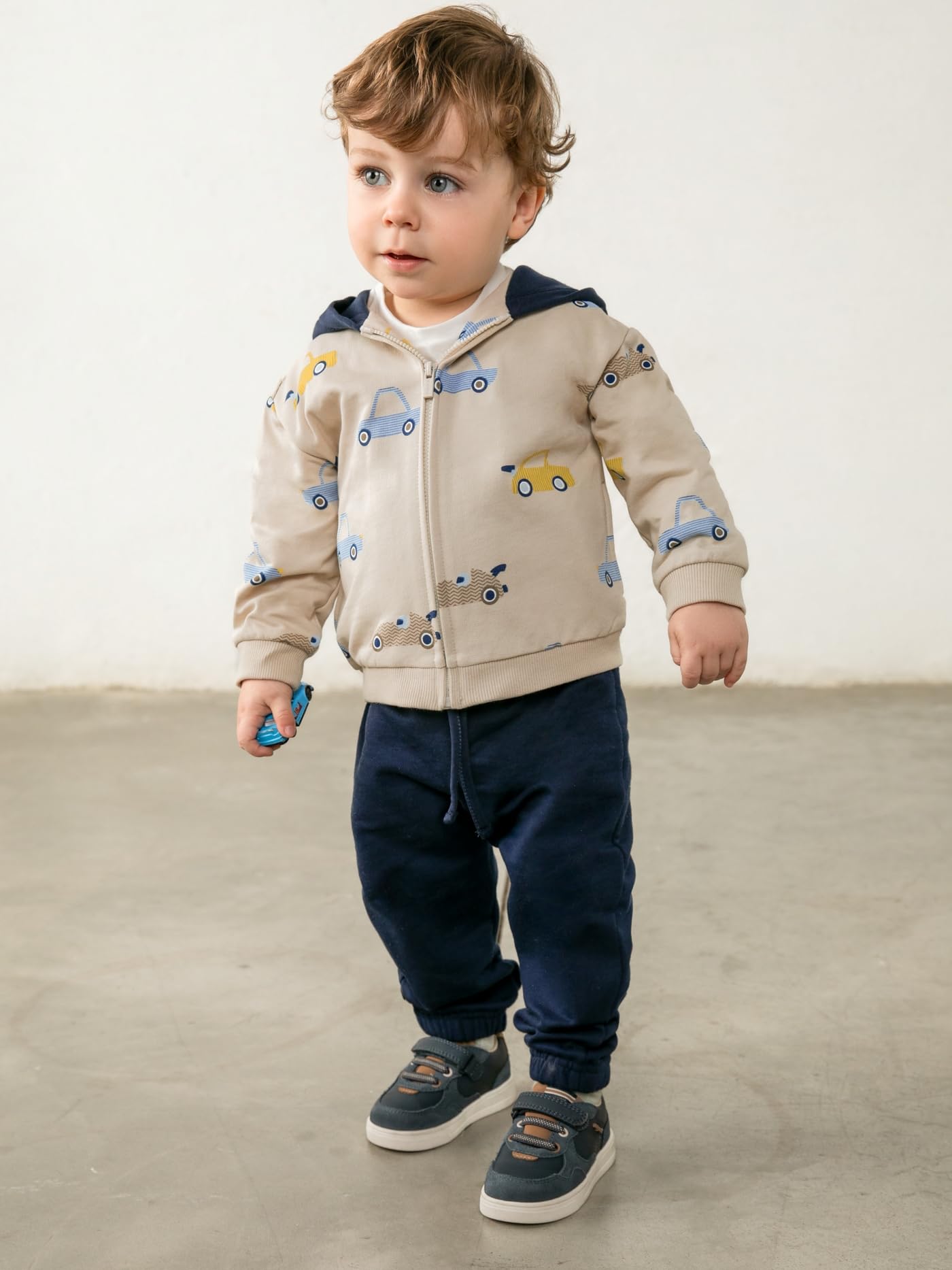 Mayoral Chandal estampado 3pc para bebé niño Natilla