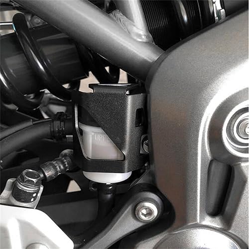 Miniatura 2 de Tapa de rosca para motocicleta, protector de depósito de líquido de freno trasero para Yamaha MT-07 MT-09 MT 07 09 (color  MT07 negro, tamaño 1)