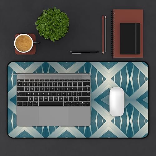 Miniatura 7 de Mid Century Modern Desk Mat 1960s Retro Funky Green Office Desk Accessories Boho Chic Mouse Pad Groovy Vintage Desk Pad Unique Gift Idea