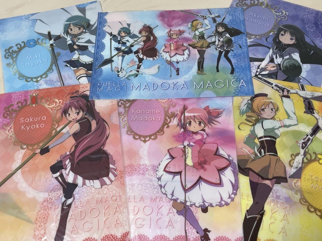 Amazon.co.jp: 魔法少女まどか☆マギカ 劇場版 クリアファイル6種