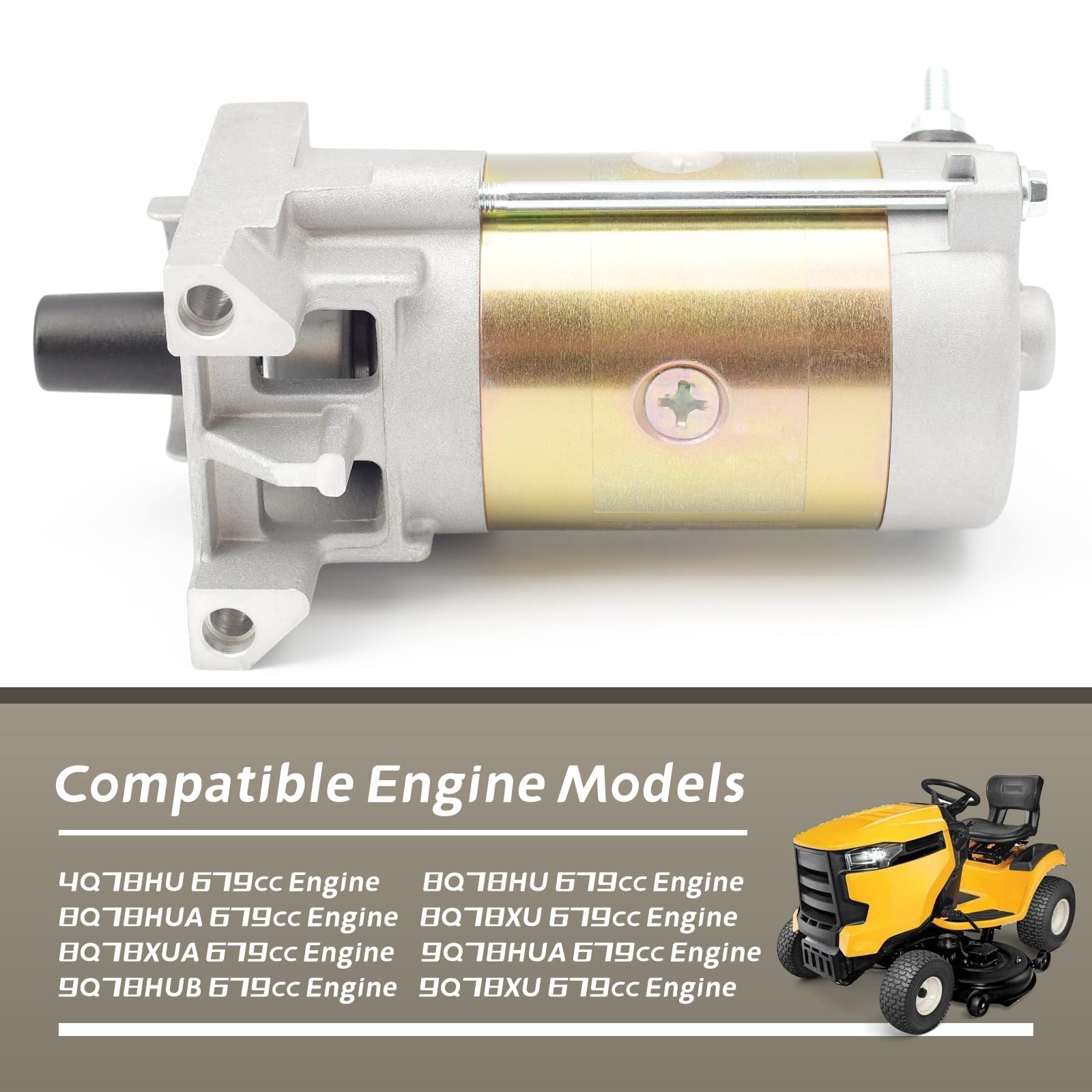 Amazon.com : YIYANTO 925-07499 725-07499 Electric Starter Motor