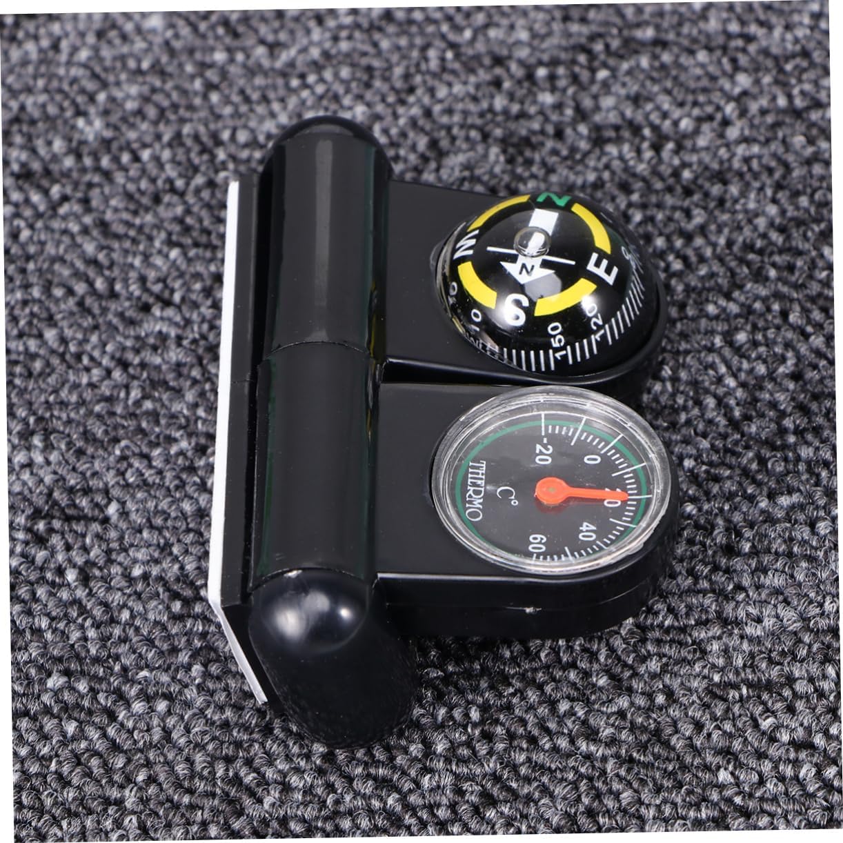 Vaguelly 2pcs Thermometer Compass Vehicle Navigation Compass Dash Mount Compass Car Compass Navigation Auto Mount