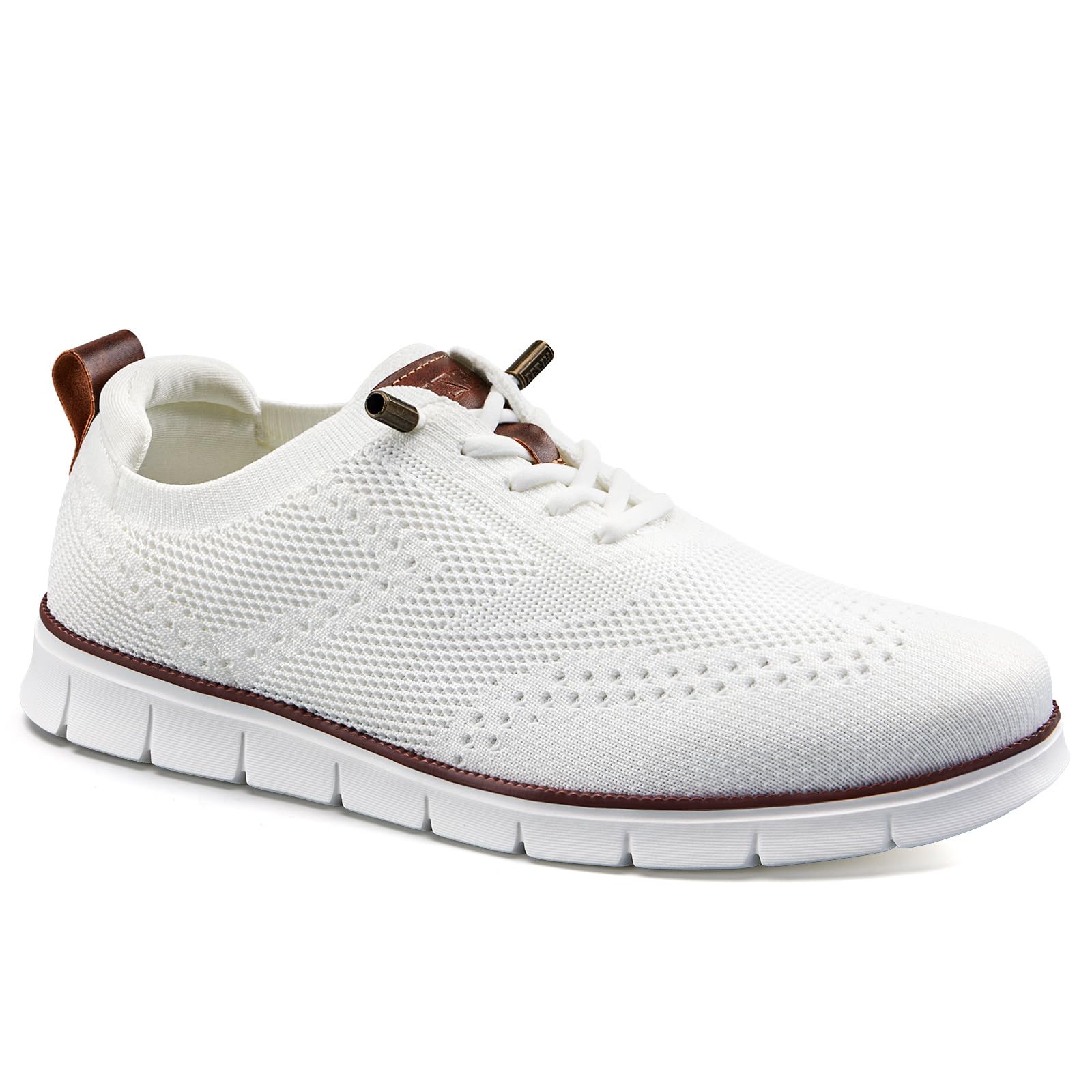 LEZTA Herren Schuhe Anzugschuhe Oxfords Sneakers Mesh Leichte Atmungsaktive Freizeit Elegante Sportschuhe Tennisschuhe Walkingschuhe