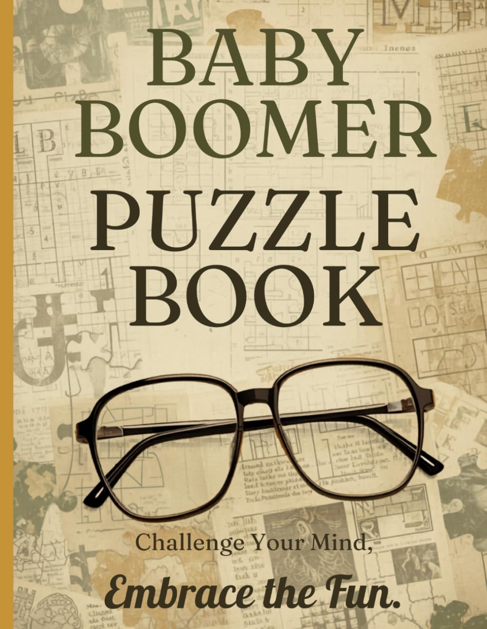 BABY BOOMER PUZZLE BOOK