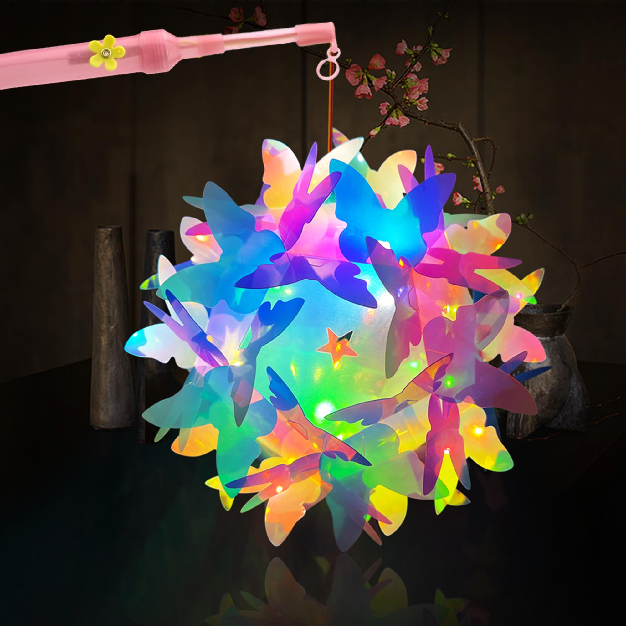 Laterne Bastelset Für Kinder - St. Martins Laterne Mit Stab Für Laternenumzüge