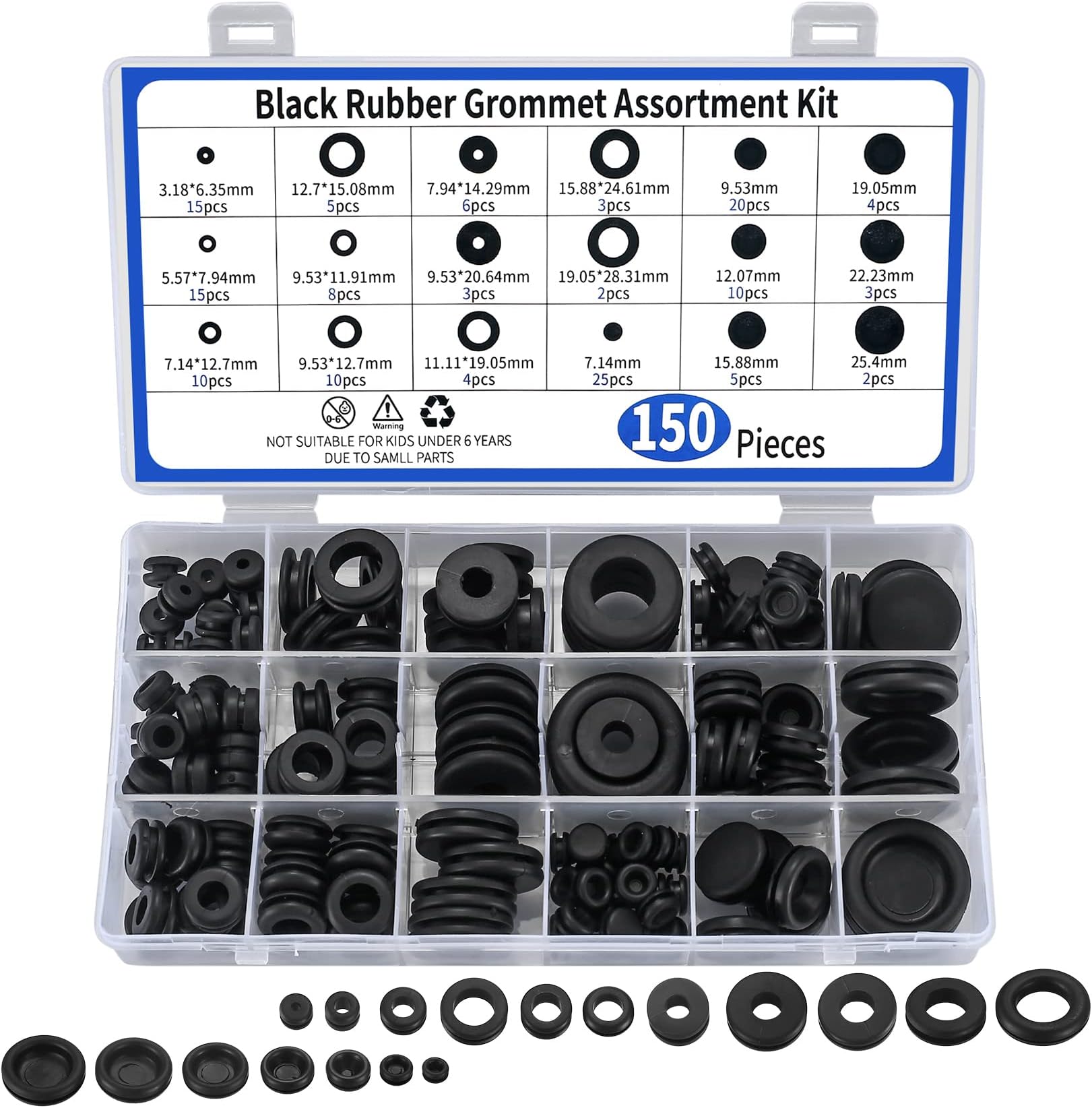 Hirisi 50pcs perles en caoutchouc pour carpe hameçon accessoires de Hirisi 50pcs perles en caoutchouc pour carpe hameçon accessoires de