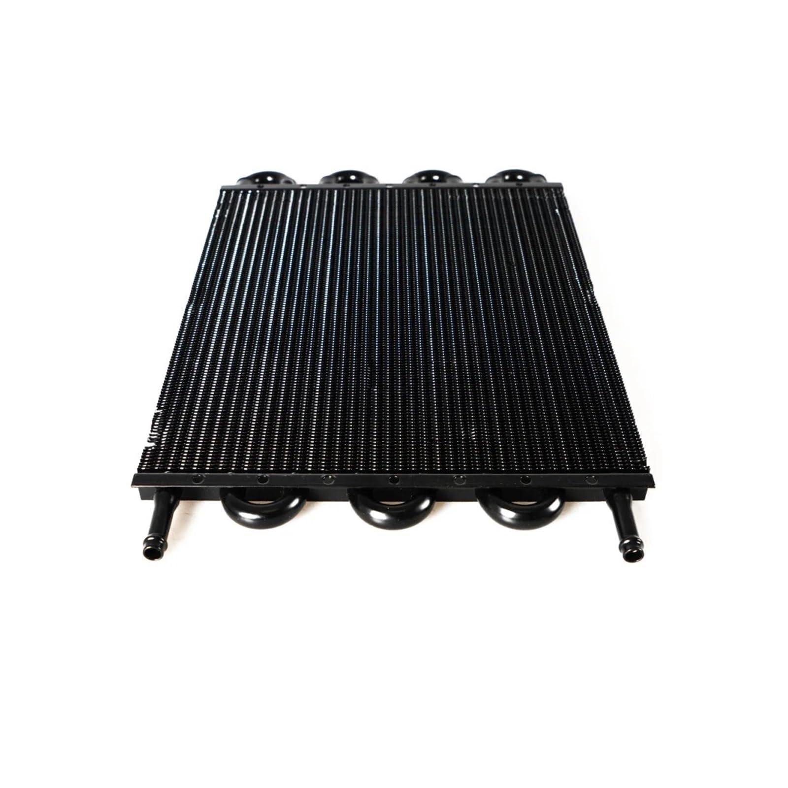 Chłodnica skrzyni biegów ze stopu aluminium, 16-przepustowy, uniwersalny zestaw chłodnicy oleju, chłodnica końcowa(CHINA-4 Row Black)