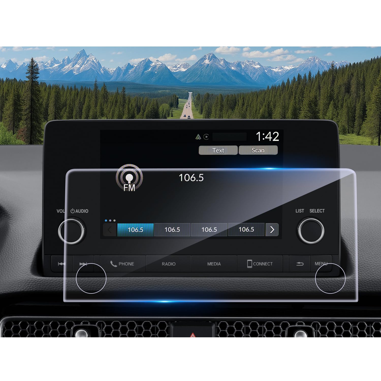CDEFG for 2023 2024 2025 CR-V Screen Protector 7-inch