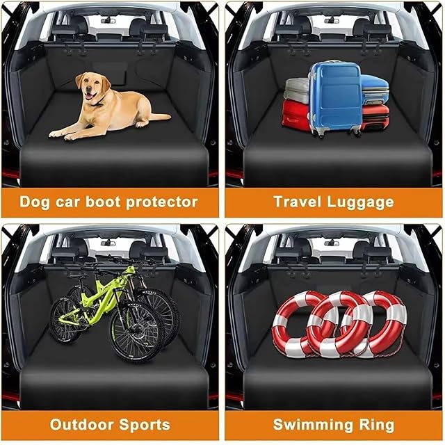 Foto 6 de 6 de ZhbFhl Protector Maletero Coche Perros con Protección Lateral para Peugeot 406/407 / 408/4007 / 4008/508 /…