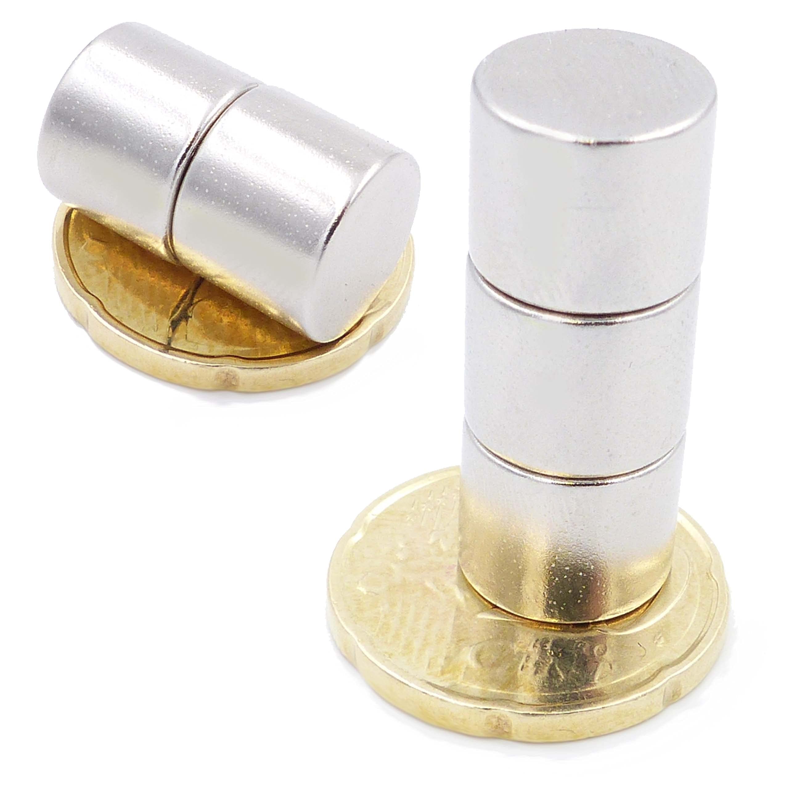 Aimants Néodyme N52 10 Pièces - 12x4mm Ultra Puissants