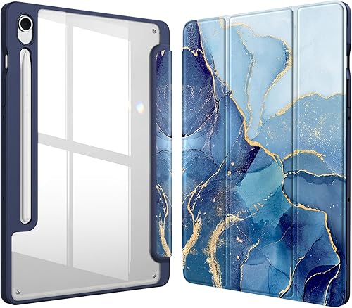 Miniatura 34 de Fintie Funda híbrida delgada para Samsung Galaxy Tab S10 Lite, S10 Fe, S9 FE de 10.9 pulgadas, Tab S9 de 11 pulgadas con soporte para S Pen, a Verde