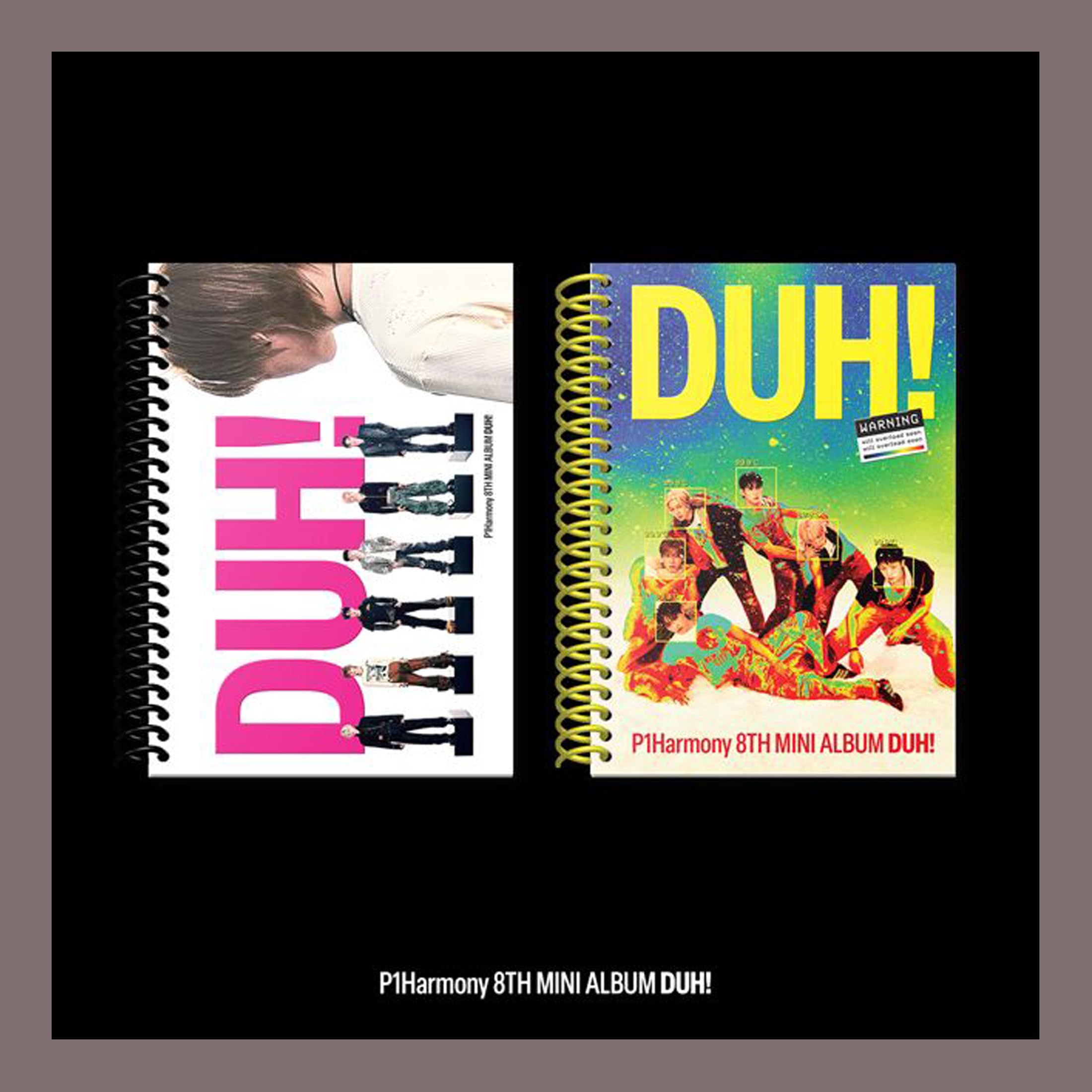 未開封 P1Harmony 8TH ミニアルバム DUH! 2セット 14枚 Amazon.com: P1Harmony DUH! 8th Mini Album (Photobook - 2 Ver. Set