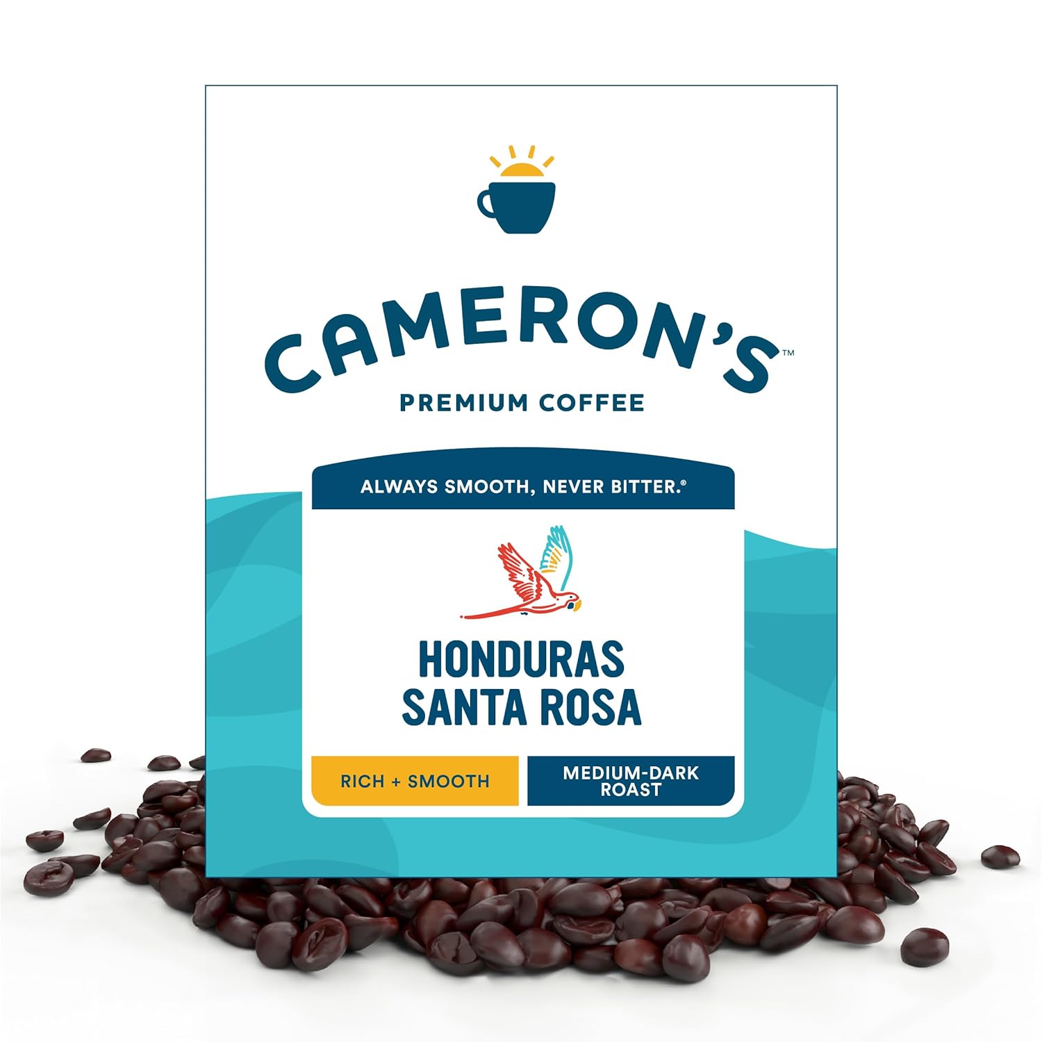 Cameron’s Coffee Roasted Whole Bean Coffee, Honduras Santa Rosa, 4 Pound