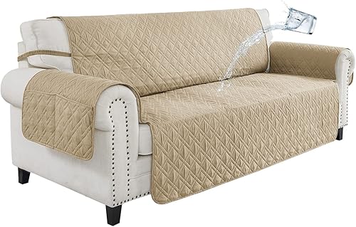 Miniatura 3 de RBSC Home Funda de sofá impermeable para sofás de cuero protector de perros