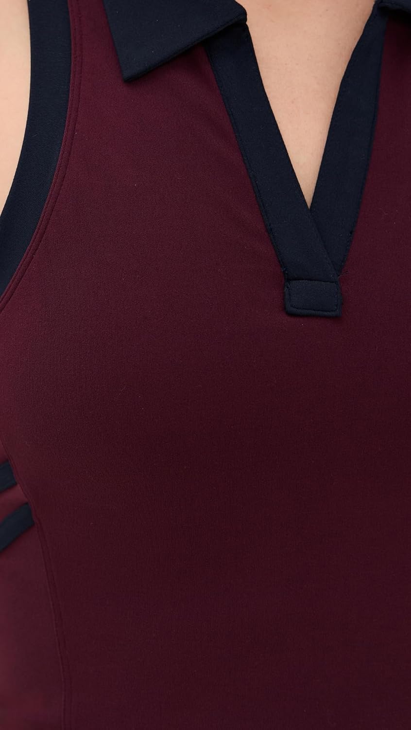 SPLITS59 Women's Austin Airweight Crop Polo - Image 6