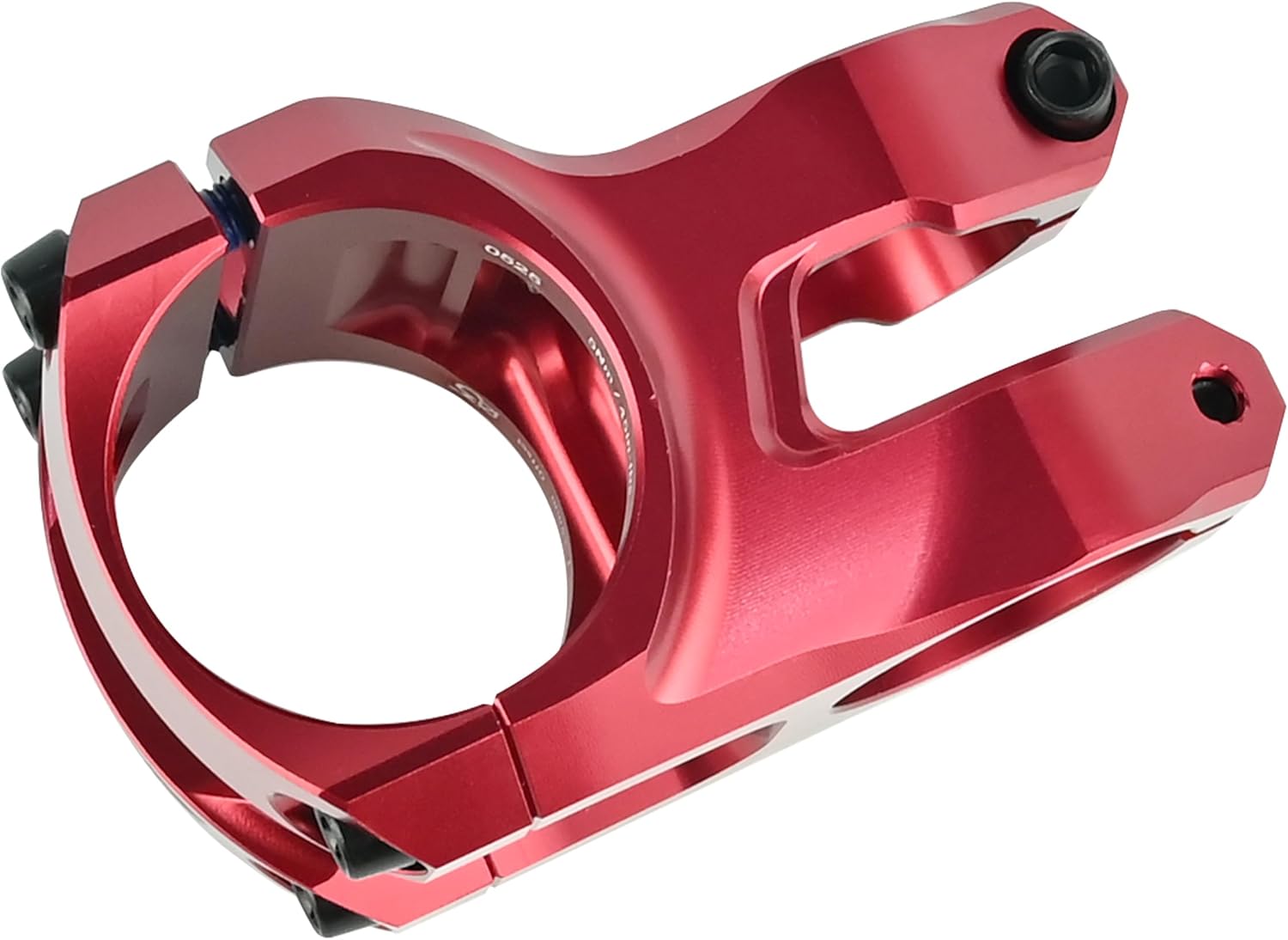 Sticker with RaceFace Turbine SL 35 MTB Stem 35x40mm +/- 6mm Rise Red, RF3188-N-ZEO