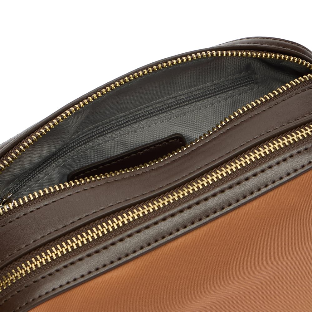 Mandarina Duck bolso bandolera Hunter Crossover Bag Pecan Nut terracota