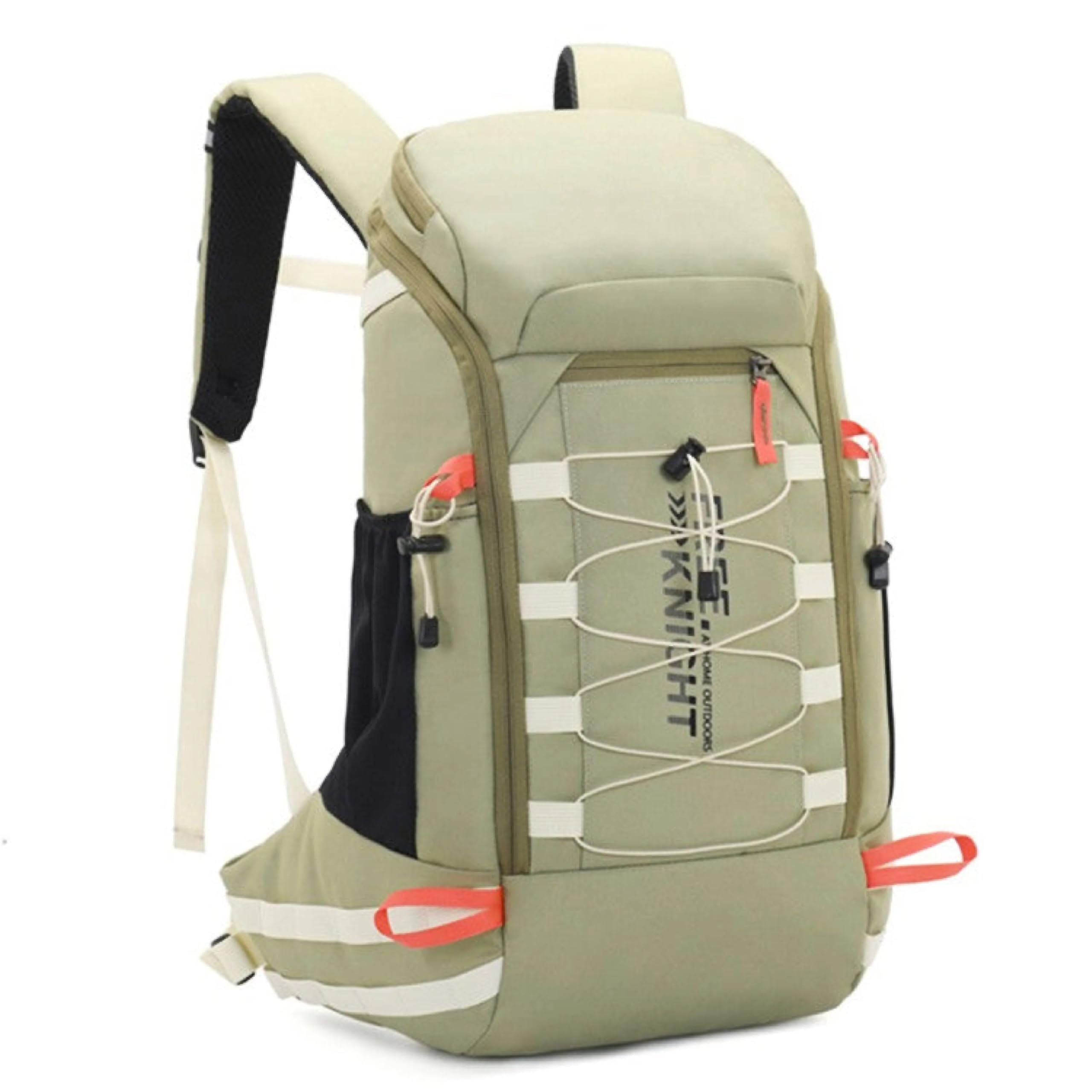 Sport Knight Outdoor Rucksack 40L, Wasserdicht & Leicht – Trekking, Wandern, Reisen, mit Regenschutz & Hüftgurt, aus Oxford Gewebe Blau