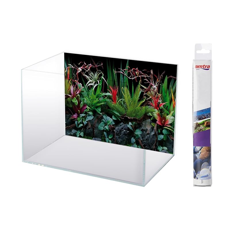 Fundo para Aquário Decorativo Dupla Face Amtra 30 x 60 cm