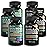 Boysea.Shilajit and Sea Moss Bundle- 90 Count - Sea Moss, Black Seed Oil, Ashwagandha, Ginger & Shilajit, Rhodiola Rosea, All in 1 Supplements (3 Pc)