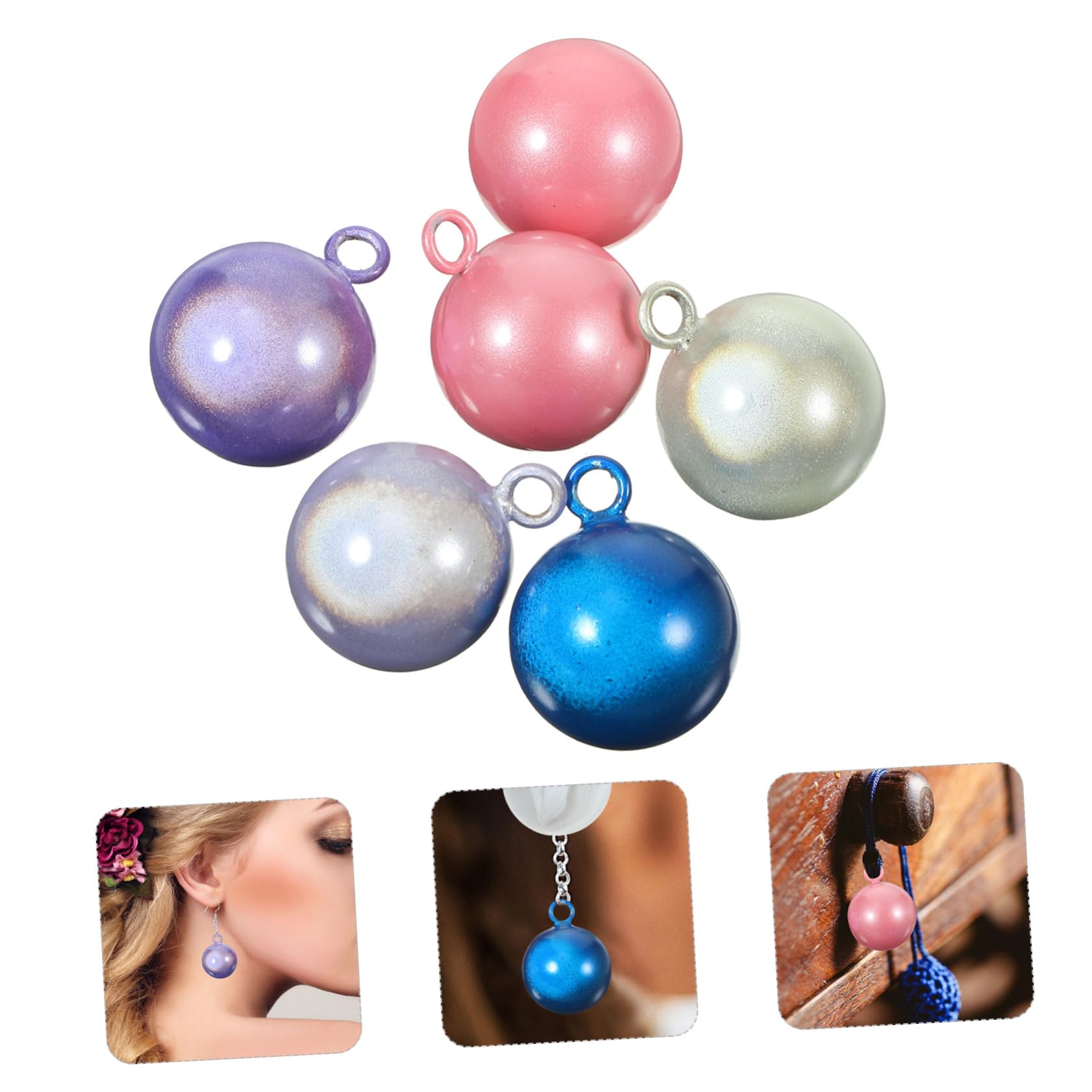 3 Set Di Campane Dacqua Giapponesi Campane Artigianali Rotonde Decorative Da Appendere Per La Decorazione Della Casa 6 Pezzi * 3