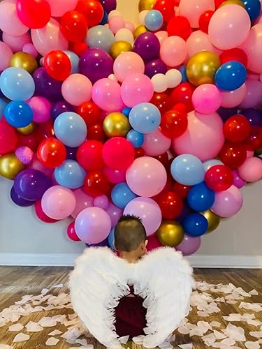 Miniatura 5 de Alas de ángel, alas de ángel para adultos, disfraz de ángel, disfraz de ángel para niños, ala de plumas, Halloween, carnaval, fiesta, disfraz de