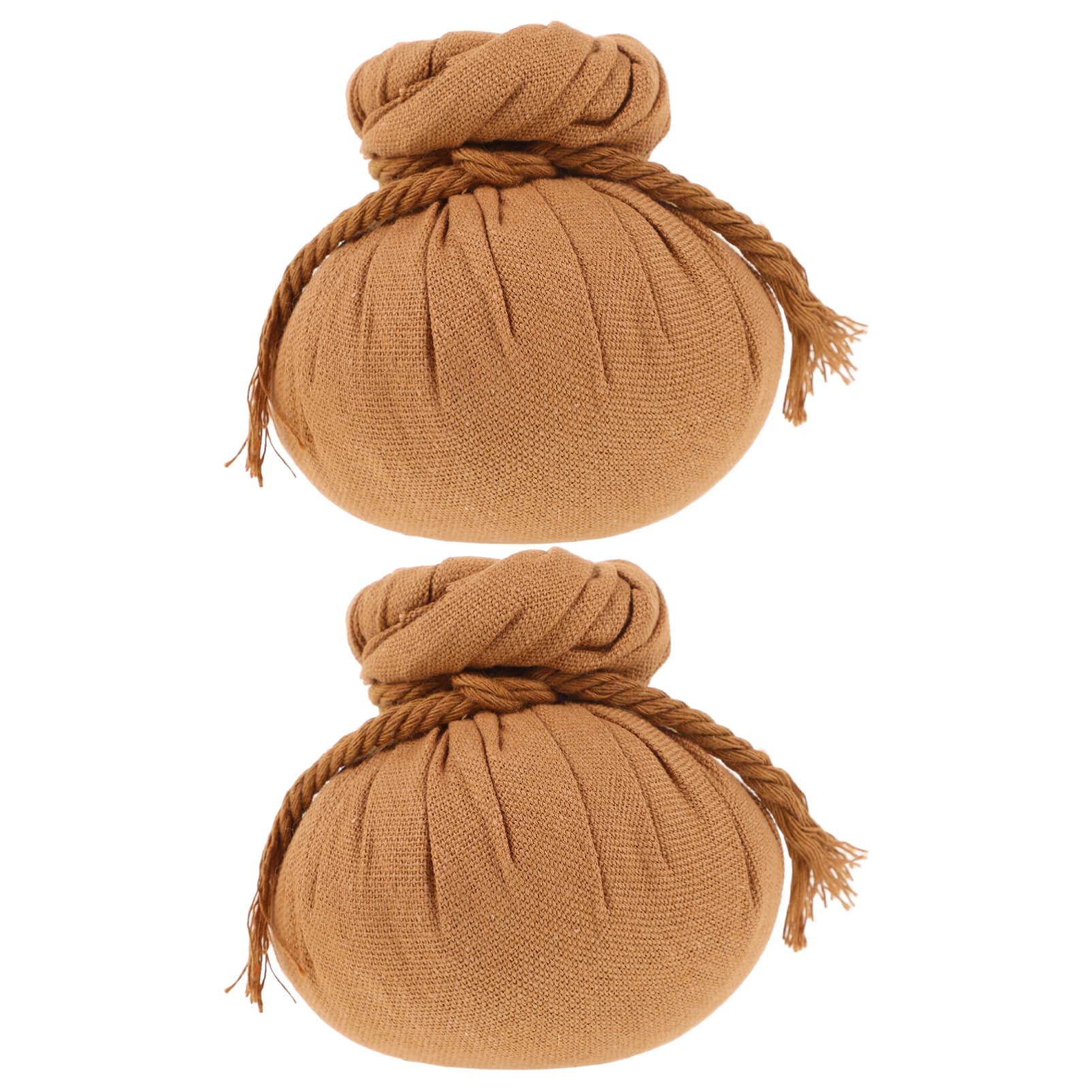 HOODANCOS 2Pcs Herbal Moxa Massage Balls for Hot Compress Therapy Versatile Heat Warming Pouches for Spa and Relaxation All Ages for Special Occasions
